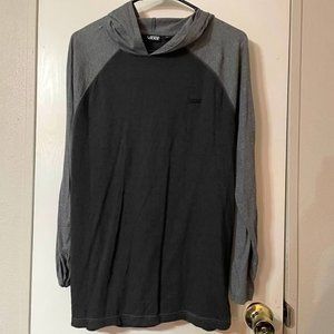 Vans XL Mens Hooded Long Sleeve Shirt